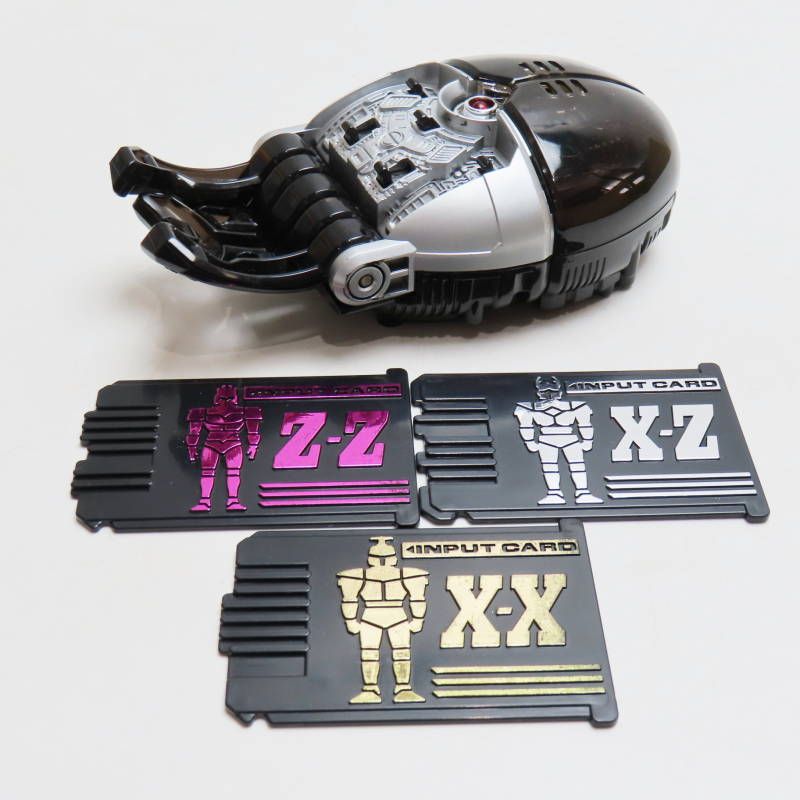 BANDAI - S05-s041 当時物 バンダイ ビーファイターカブト コマンドボイサー インプットカードガン 2点セット 動作確認済 S05-s041 当時物 バンダイ ビーファイターカブト コマンド