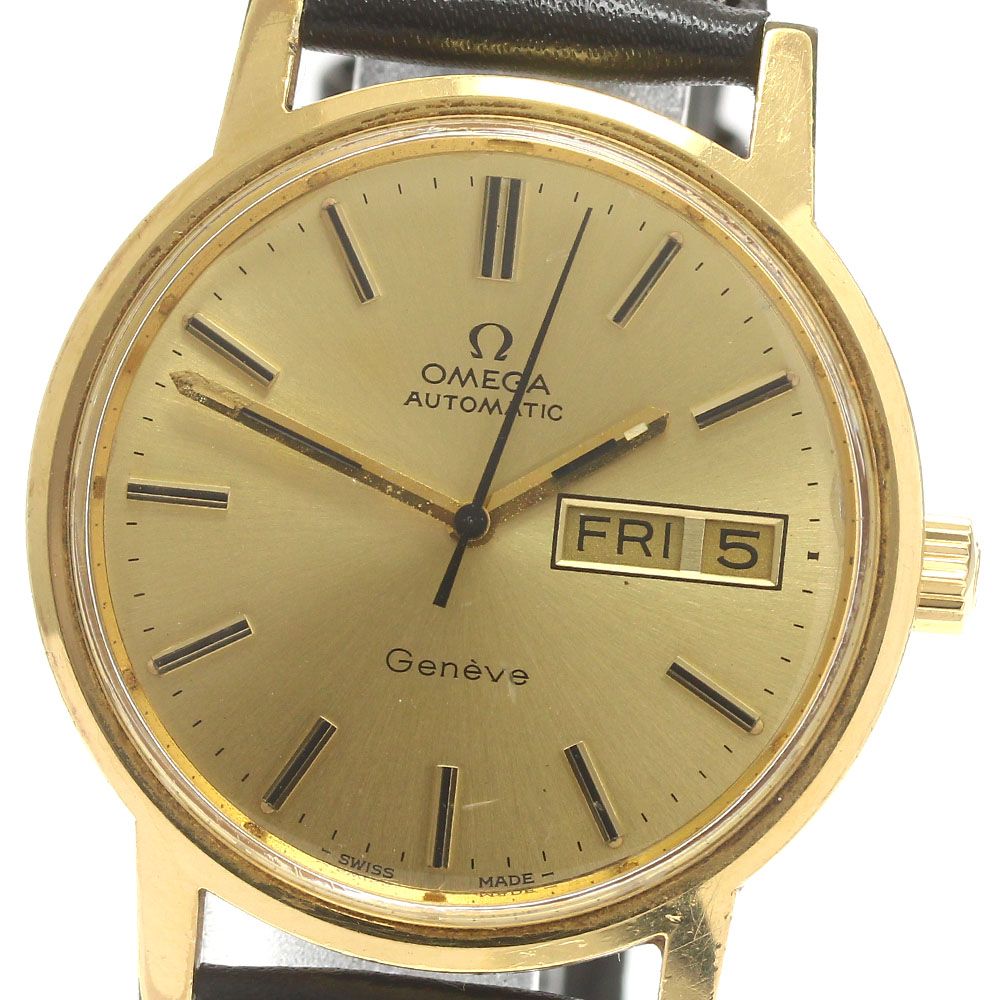 オメガ OMEGA 166.0117 ジュネーブ デイデイト cal.1022 自動巻き