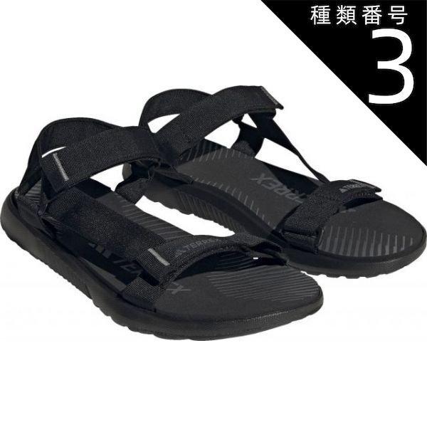 種類3：ｺｱBLK/ｺｱBLK//235(4065432662789) adidas(アディダス) ID4273 41 TERREXHYDROTERRALIGHTH テレックス Hydroterra ライトサンダル ／ Terrex Hydroterra Li