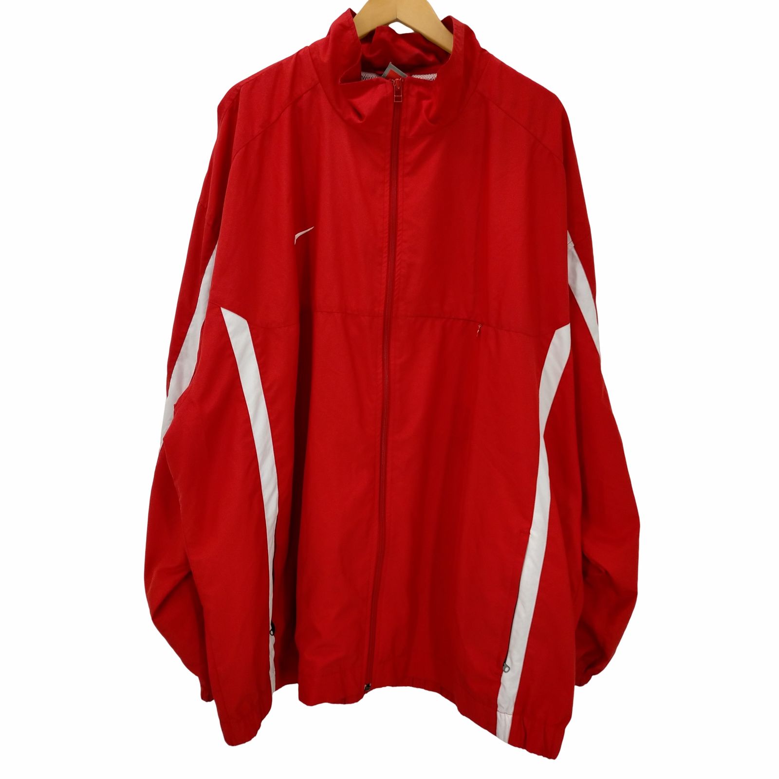 ナイキ NIKE 00S グレータグ SWOOSH ナイロン ビッグサイズ ジャケット メンズ  4XL