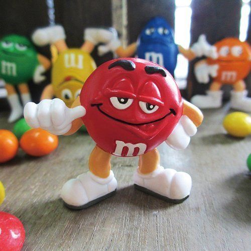 フィギュア m&m 's エムアンドエムズ【M&M's】 PVCフィギュア5個セット アメリカン雑貨