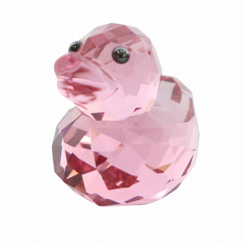 スワロフスキー SWAROVSKI HAPPY DUCK ハッピーダック Rosy Ruby