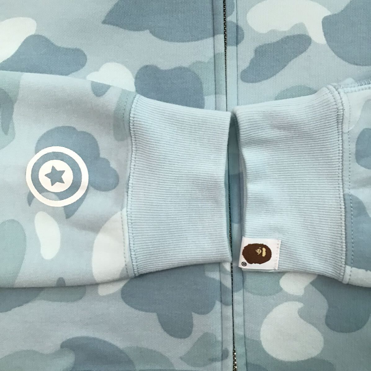 シャーク パーカー レディース Sサイズ a bathing ape BAPE camo
