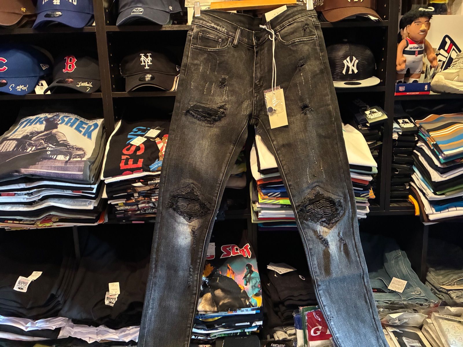 mnml X162 STRETCH DENIM BLACK【20ML-SP661D-BLACK】32インチ - メルカリ
