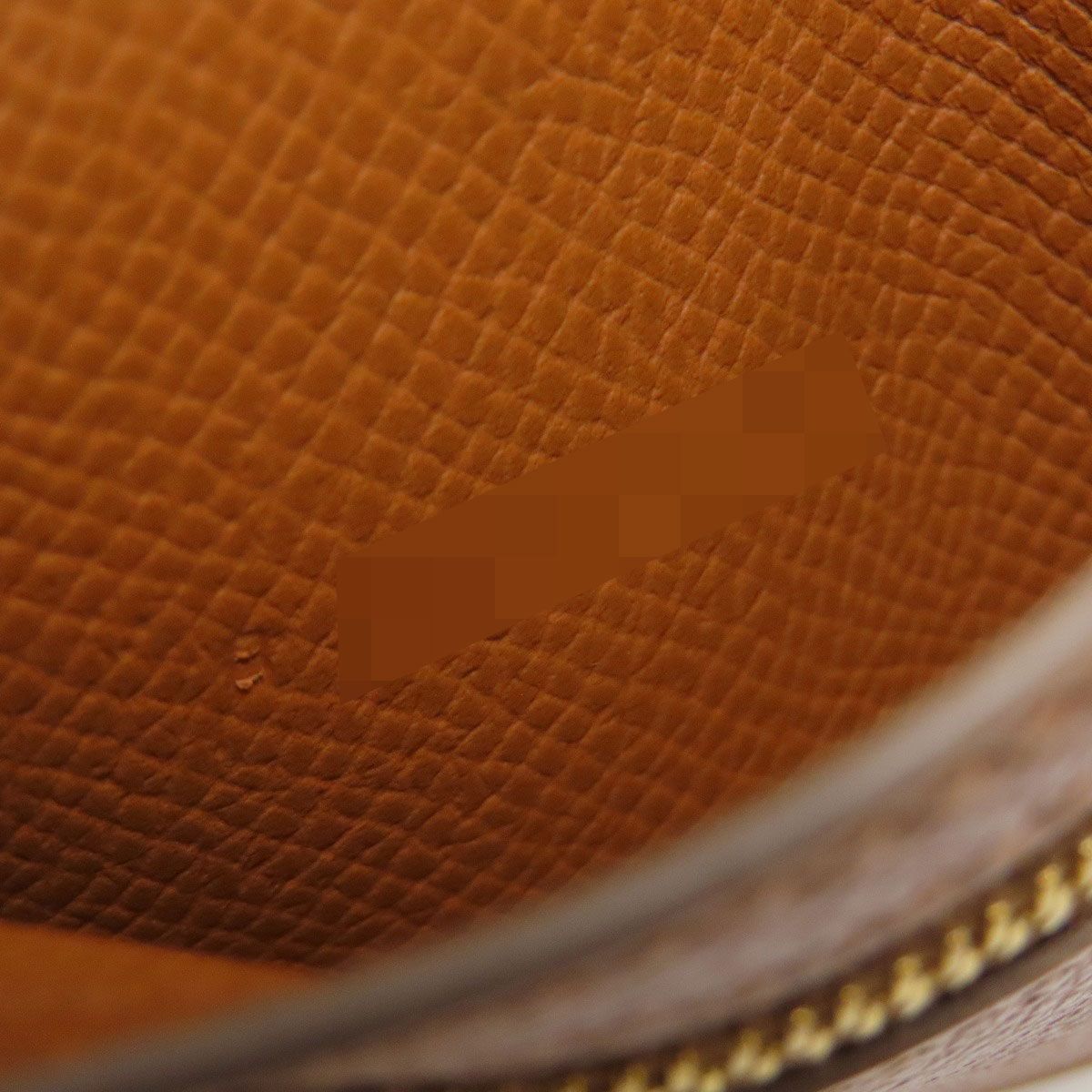 ゴールド金具 二つ折り財布