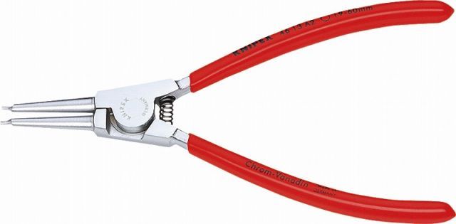 クニペックス(KNIPEX)クロムメッキ軸用スナップリングプライヤー19-60mm 4613-A2