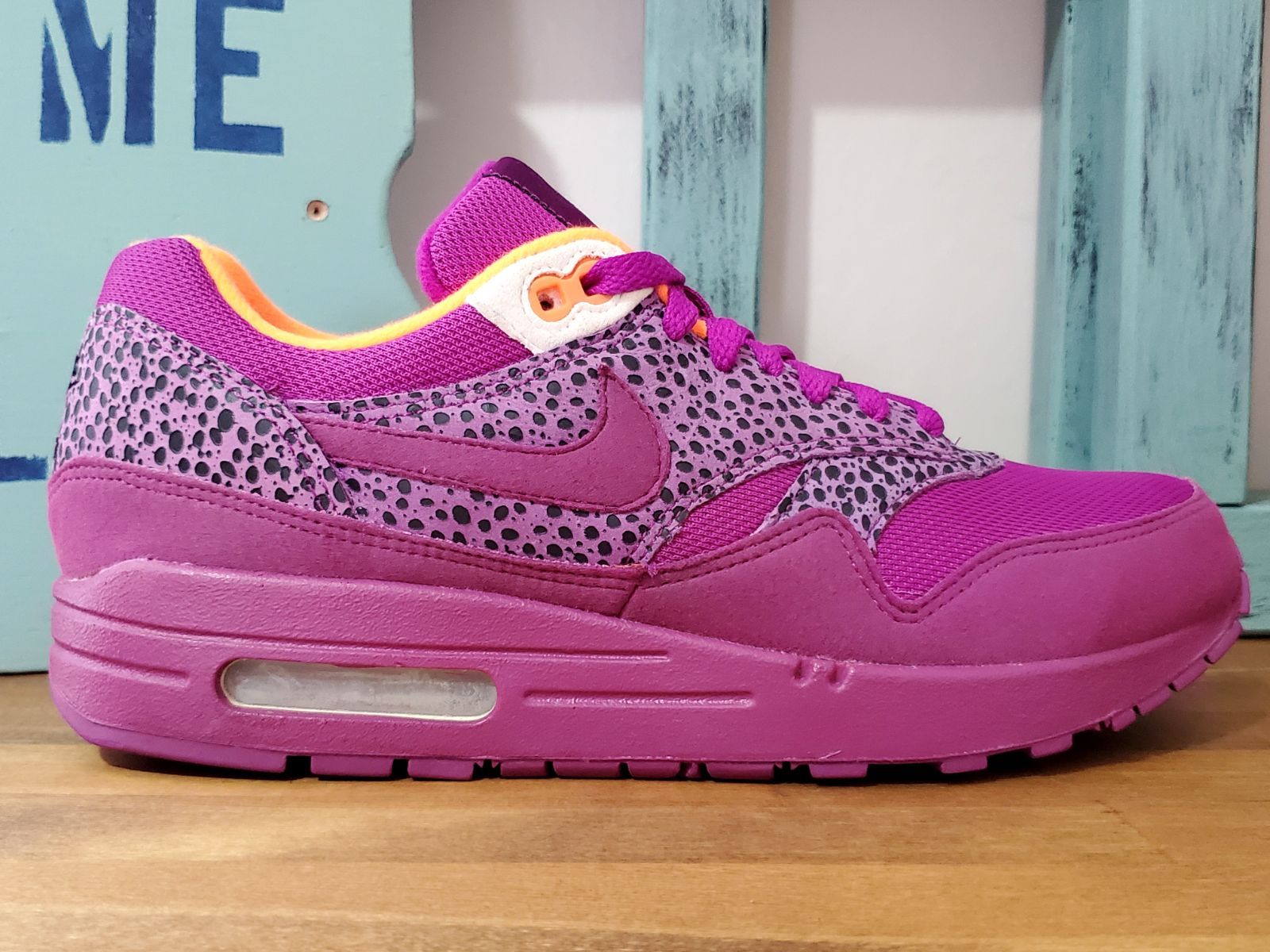 NIKEナイキ□極美品 09年 WMNS AIR MAX 1 SAFARI RED PLUM US9.5