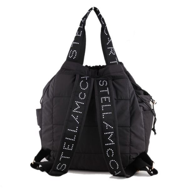 新品タグ付 STELLA MCCARTNEY ロゴ マザーズバッグ リュック