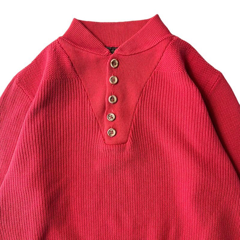 80s Eddie Bauer 黒タグ ネップ ウール ニット ベスト USA製