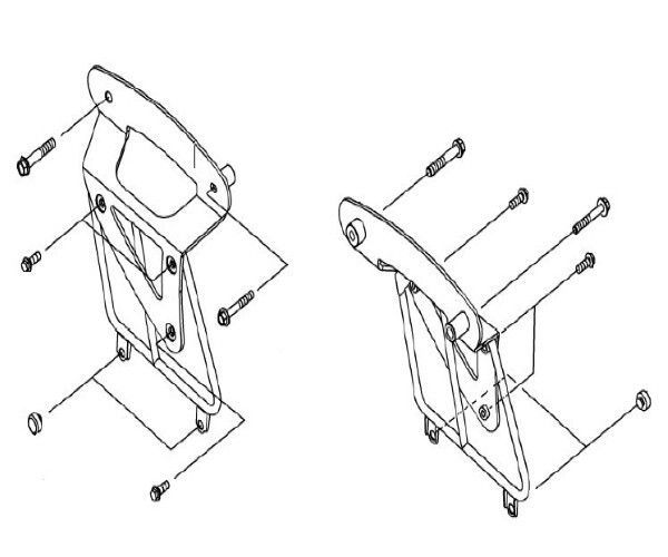 【特価セール・SALE】 カワサキ バルカンS サドルバックサポートブラケット Fixed Saddlebag Support 99994-0819 KAWASAKI Genuine JDM メーカー純正品 耳新しい