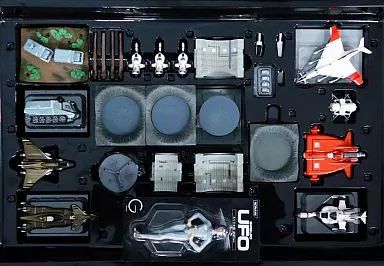 中古】フィギュア [予約特典付き] 謎の円盤UFO フィギュア12体セット