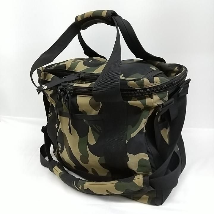 東店792-2132-2509 店舗併売 A BATHING APE RECORD BAG ア ベイシング エイプ レコードバッグ