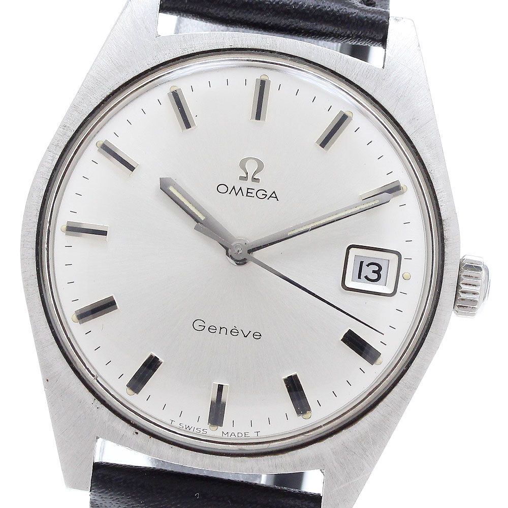 オメガ OMEGA 136.041 ジュネーブ デイト Cal.613 手巻き メンズ_902580