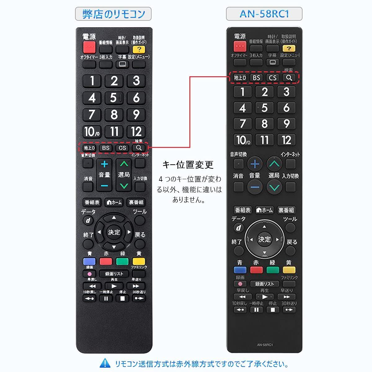 メルカリShops - 【在庫処分】テレビリモコン for シャープ 液晶テレビ用 AQUOS Angr