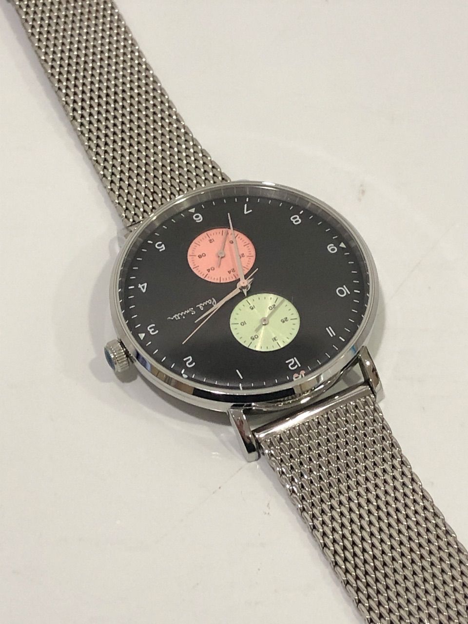 ポール・スミス✕シルバーウォッチブレス ビジネスパーソンの品格を 