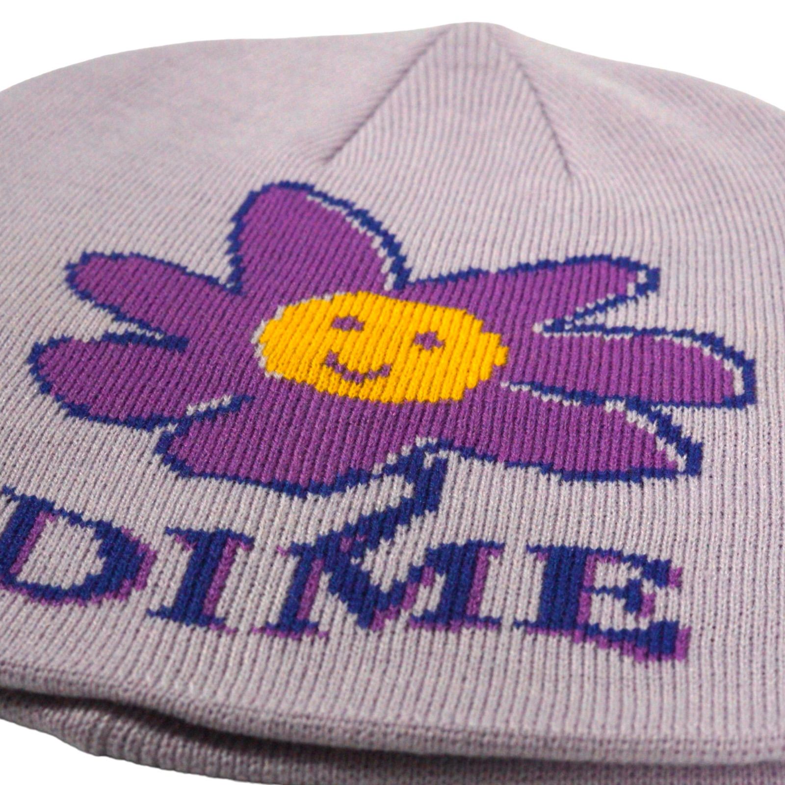 ◇DIME Cute Flower Skull Beanie ビーニー グリーン ダイム