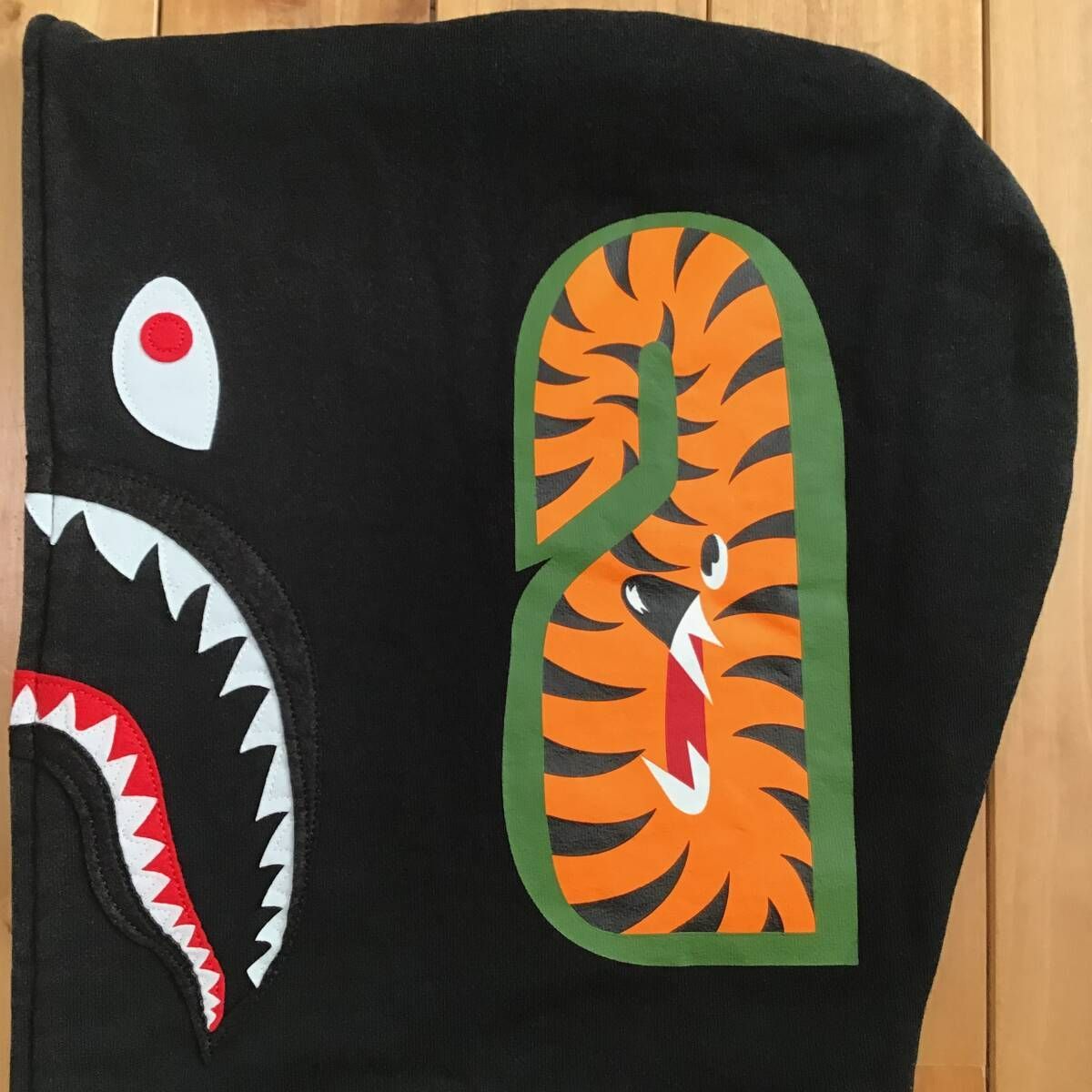 ☆XL☆ Wiz Khalifa × BAPE シャーク パーカー shark full zip hoodie 