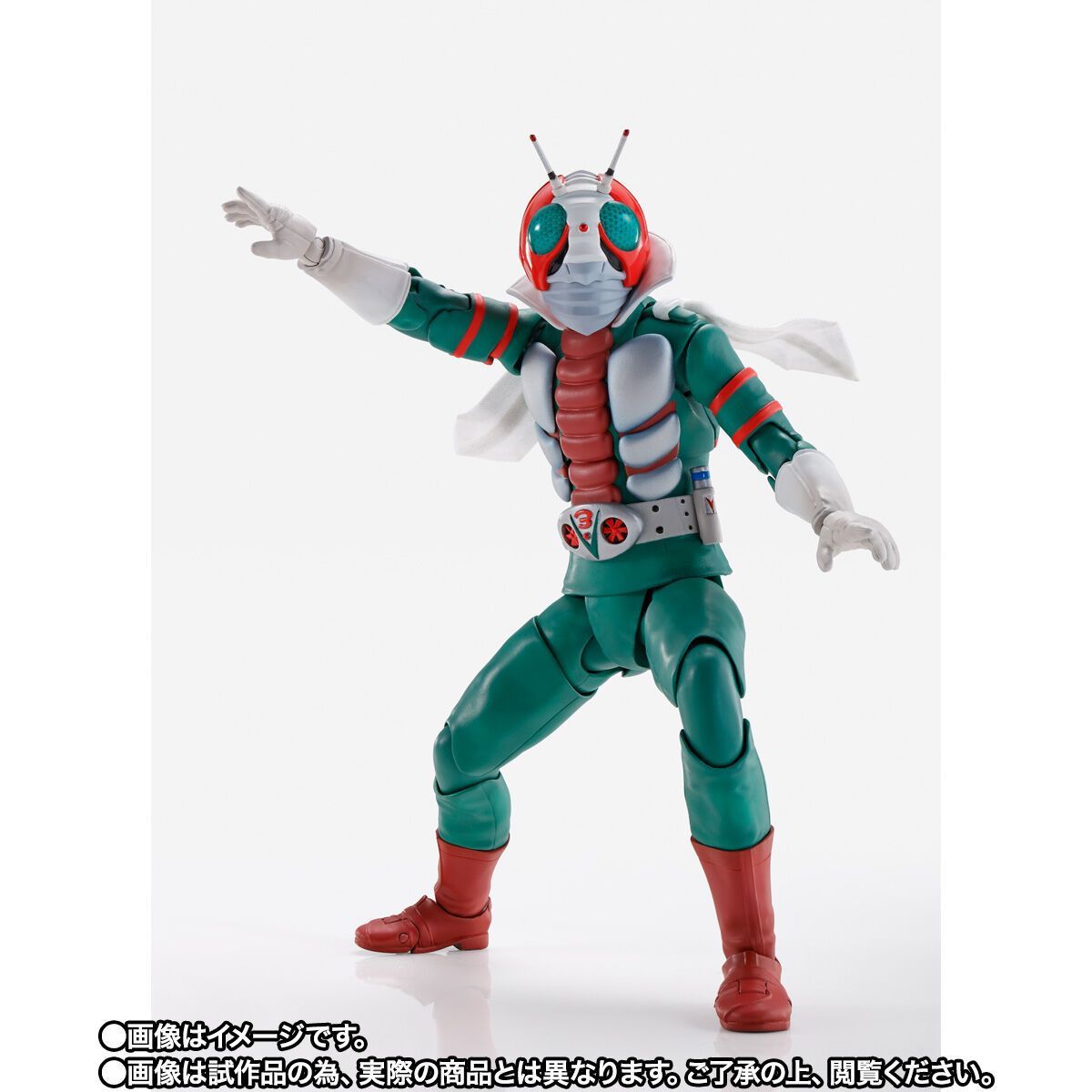 S.H.Figuarts(フィギュアーツ)(真骨彫製法) 仮面ライダーV3 塗装済可動 