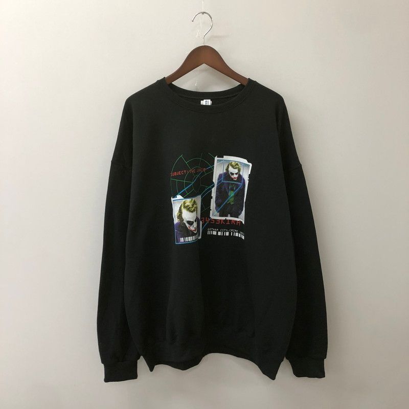 WACKO MARIA ワコマリア × DARK KNIGHT ダークナイト 別注 コラボ 25SS JOKER CREW NECK SWEAT SHJIRT TDKD-WM-SS04 スウェット 140-500603-KS-01-tei