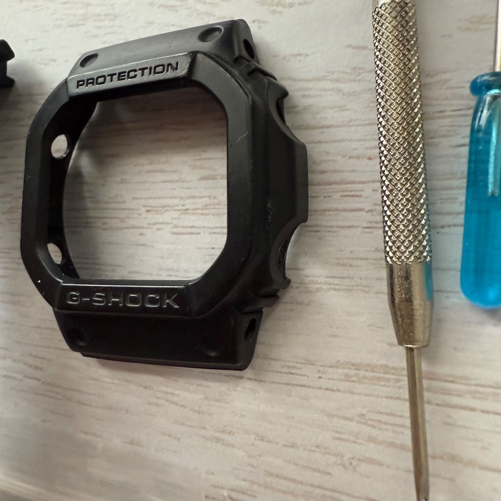 CASIO G-SHOCK GW-M5610 純正中古パーツ ベゼル ベルトセット