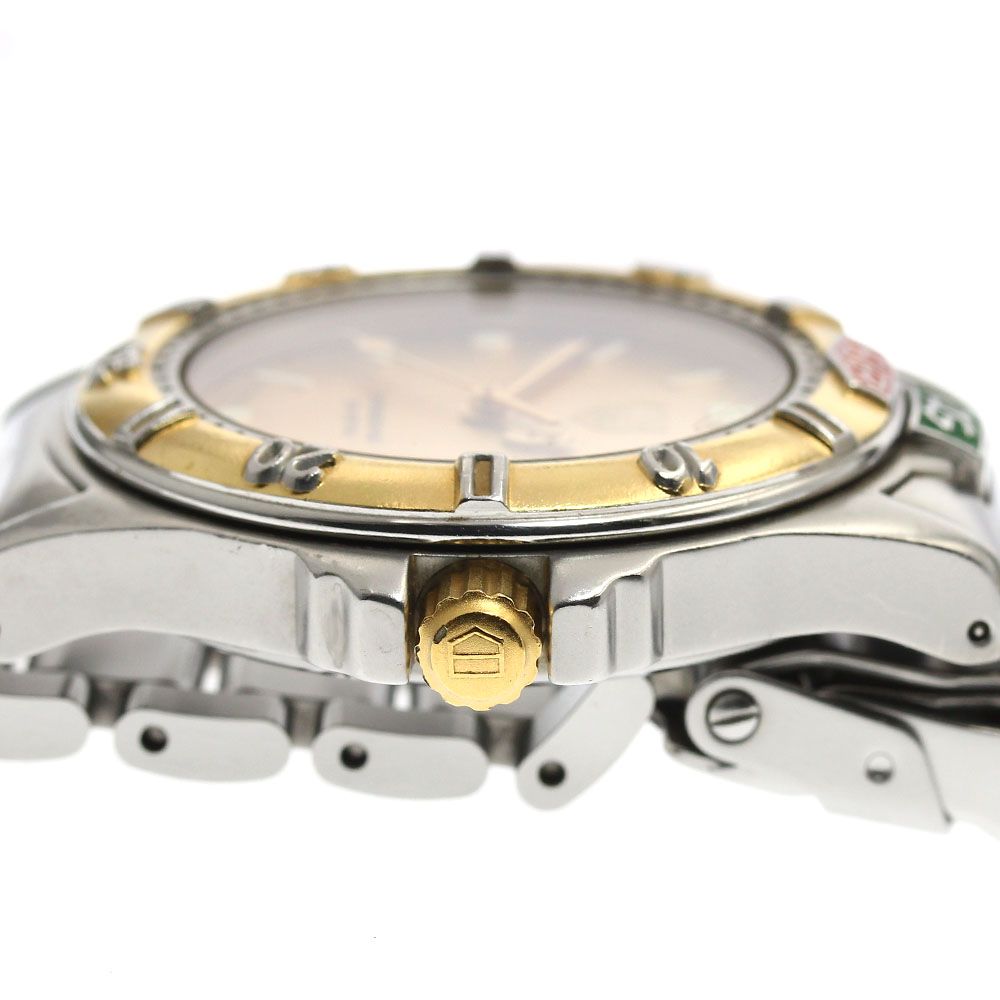 稼働　TAG HEUER タグホイヤー 995.413A イエロー　付属品付き 稼働 TAG HEUER タグホイヤー 995.413A イエロー 付属品付き