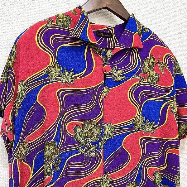 詩仙堂 ローズ フラワー モチーフ 半袖 ちりめん チュニック ミニ