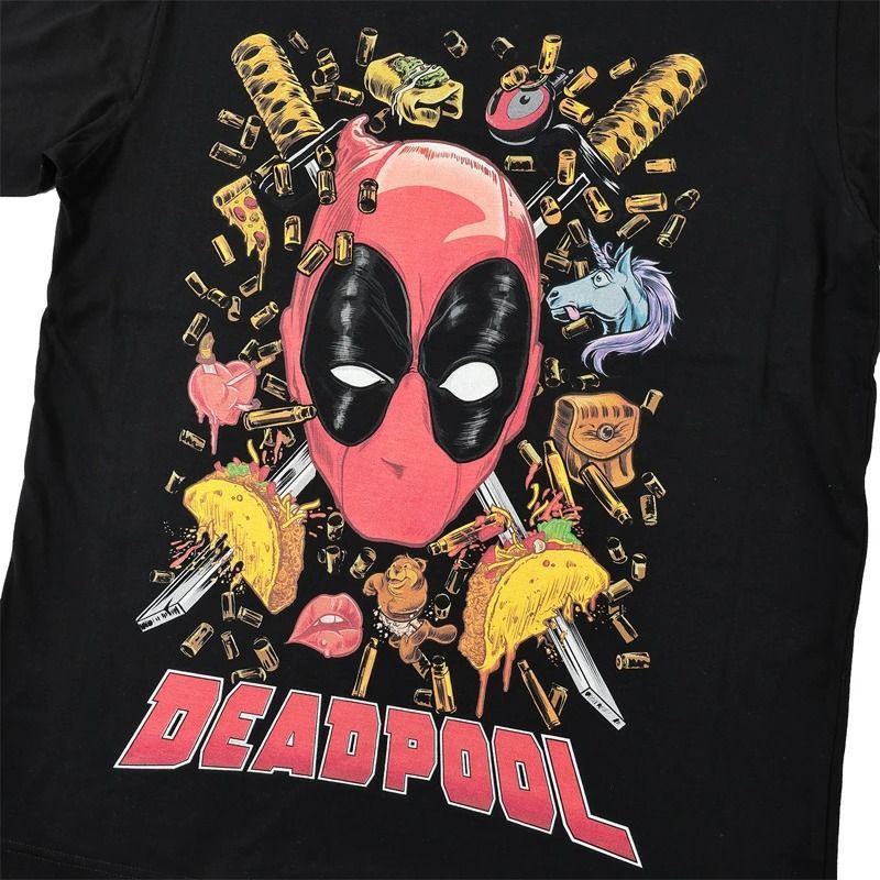 6223MARVELデッドプールムービーTシャツアメコミ - dzhistory.com