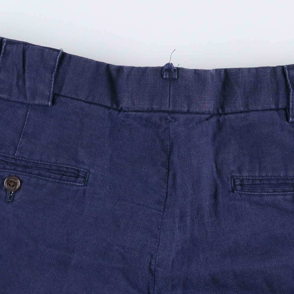 ツータック リネンパンツ