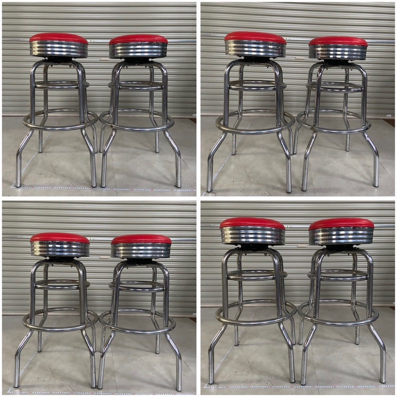 コカコーラ 椅子 Coca-Cola 椅子 レトロ 丸 円 チェア バースツール