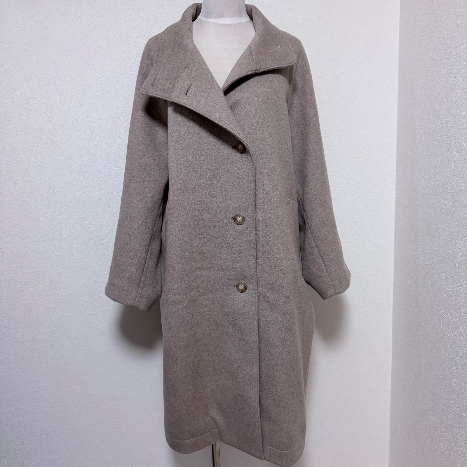 22AW 美品】JOURNAL STANDARD スーパー140スタンドロングコート