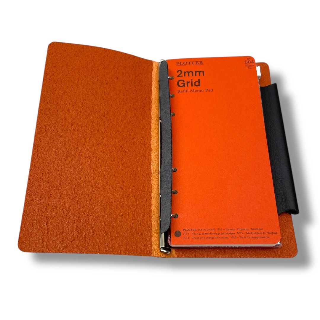 美品 PLOTTER プロッター レザーバインダー 5003 6穴リング