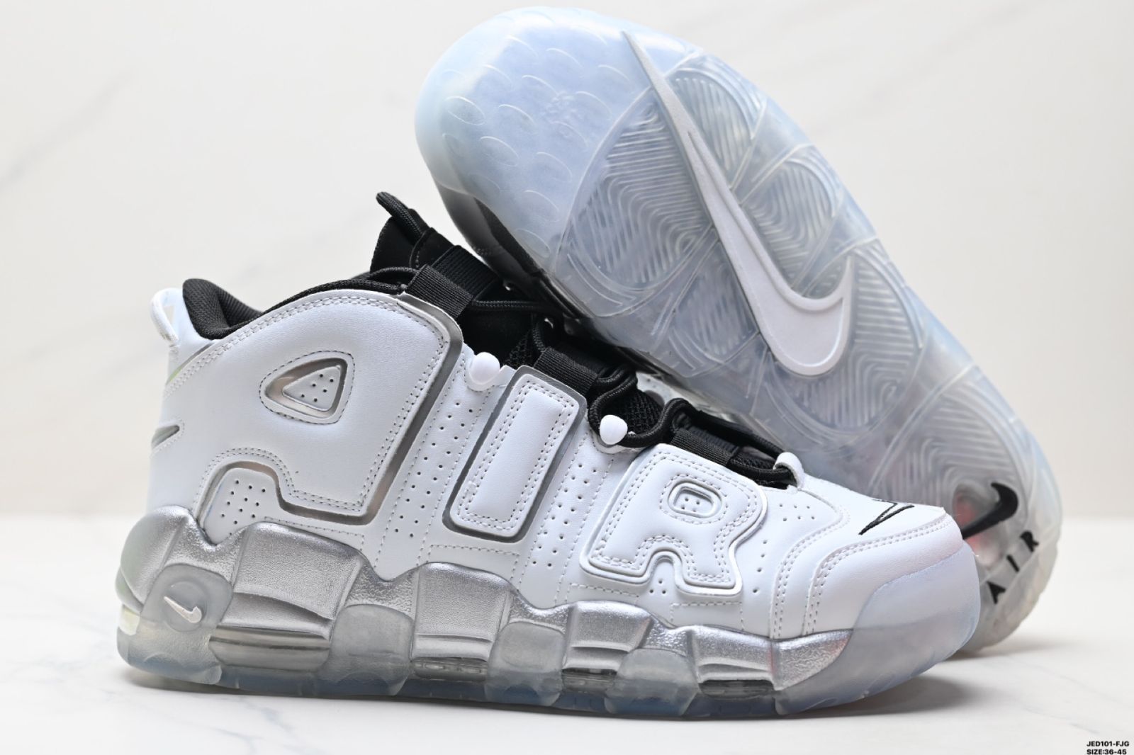 今日特価】ナイキ Nike WMNS Air More Uptempo GS Barely Green