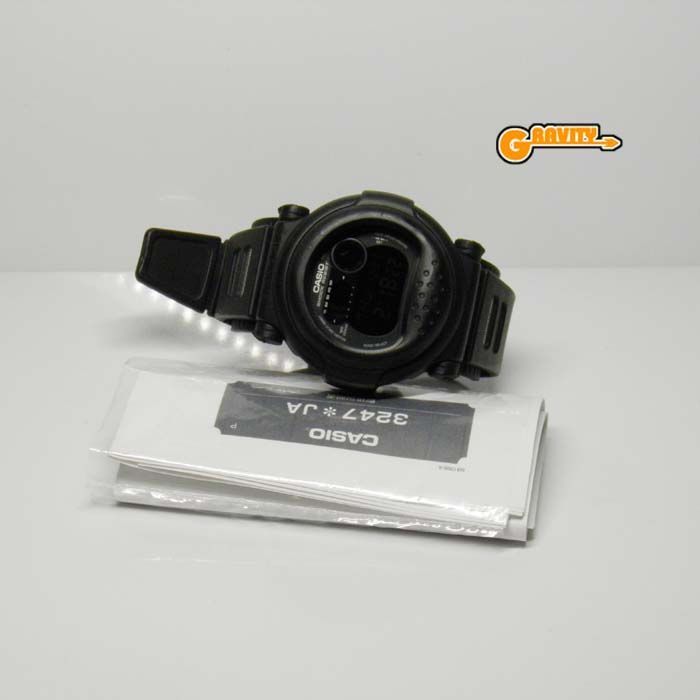 CASIO(カシオ)G-SHOCK(ジーショック）G-001-1AJF ブラックジェイソン レッド液晶【中古品】 - メルカリ