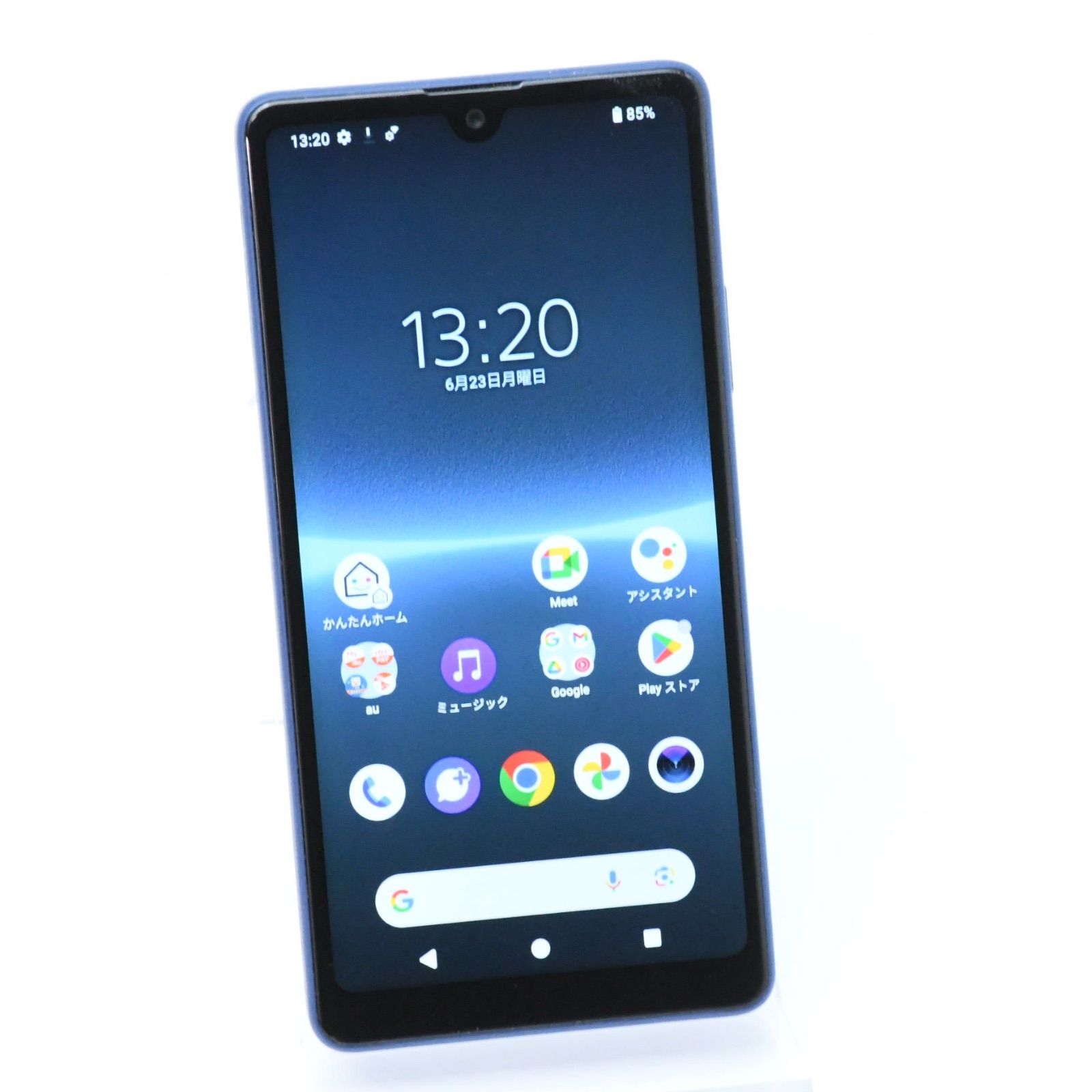 SIMフリー新機種スマホ SONY XPERIA AceⅢ SOG08 ブルー＋512GB