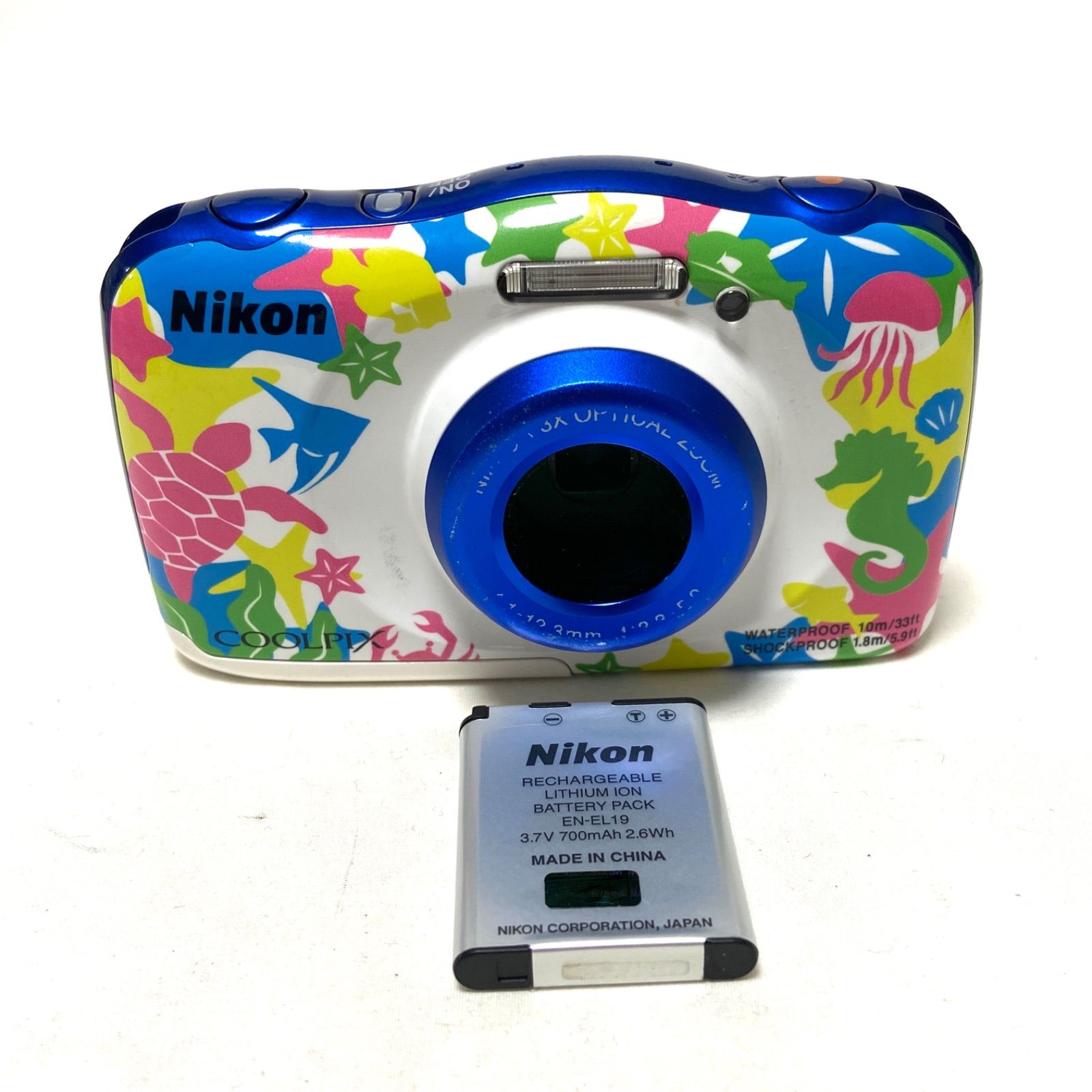 Nikon COOLPIX W100 マリン ニコン クールピックス 防水コンデジ 