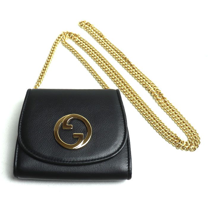 GUCCI グッチ インターロッキングG ブロンディ ミディアム チェーン
