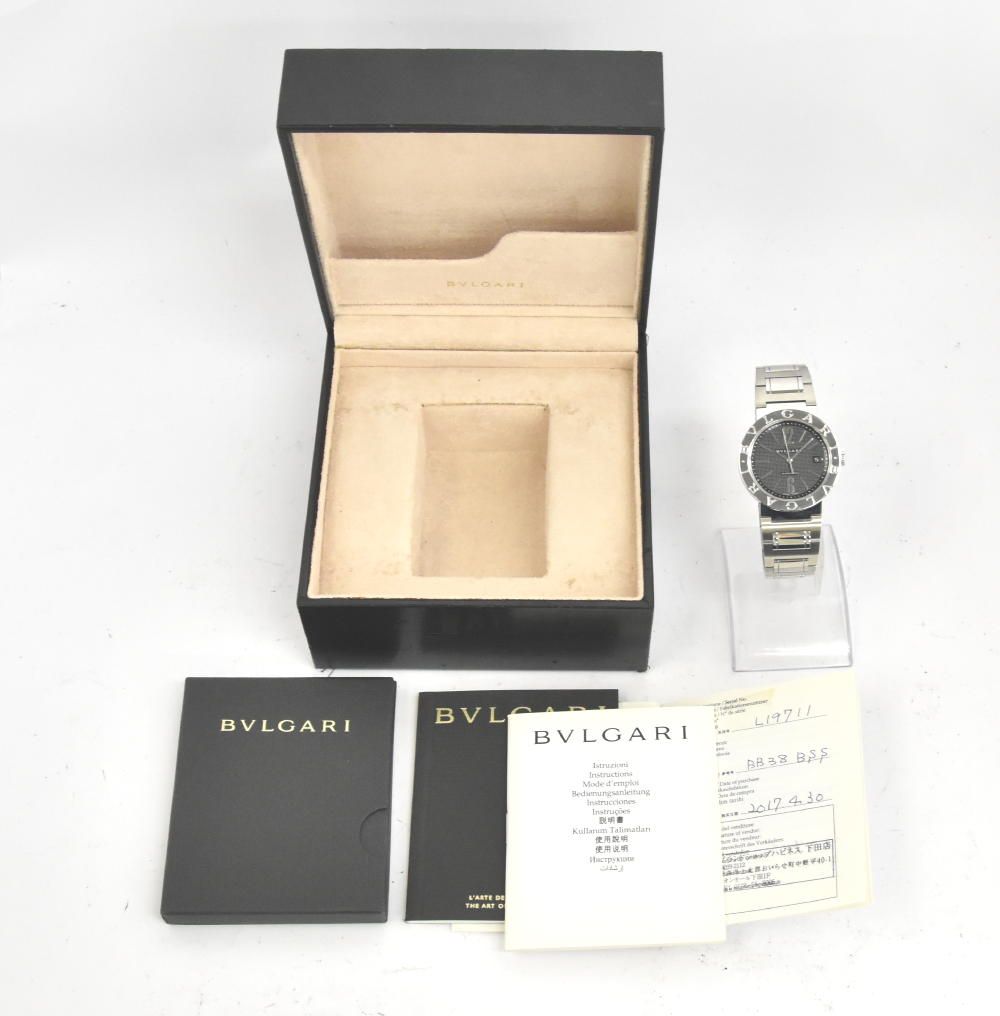 ブルガリ BVLGARI BB38SS ブルガリブルガリ 自動巻き メンズ良品内箱 