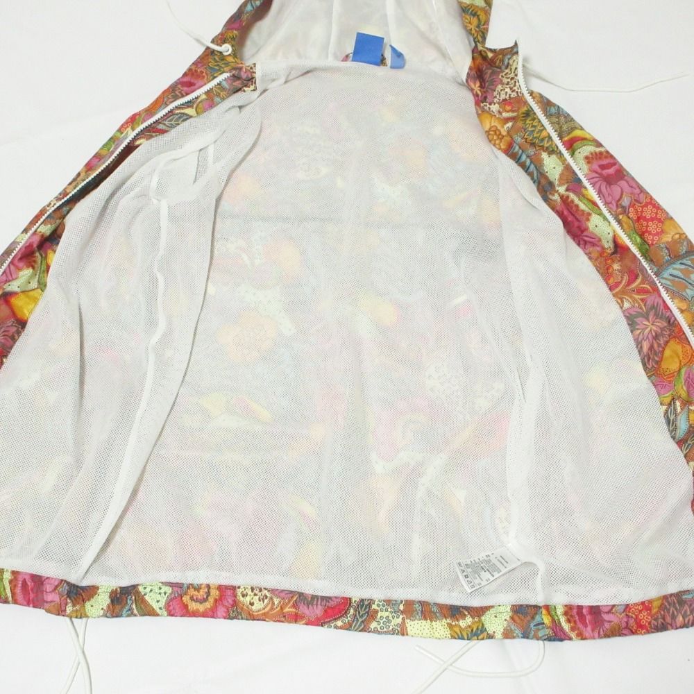 美品 adidas Originals アディダスオリジナルス The Farm Company Fugiprabali Windbreaker パーカー ジャケット BJ9037 L オレンジ系 レディース 古着 中古 美品 adidas Originals アディダスオリジナルス The Farm