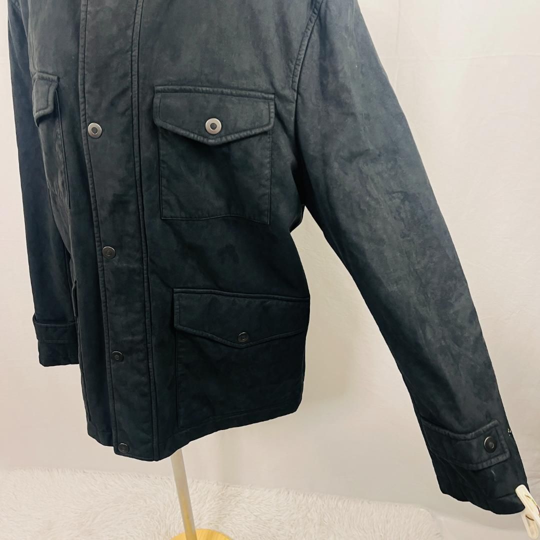 Austin Reed 羊革ジャケット レザー オースチンリード Mサイズ Austin Reed オースチンリード 紺ブレ テーラードジャケット