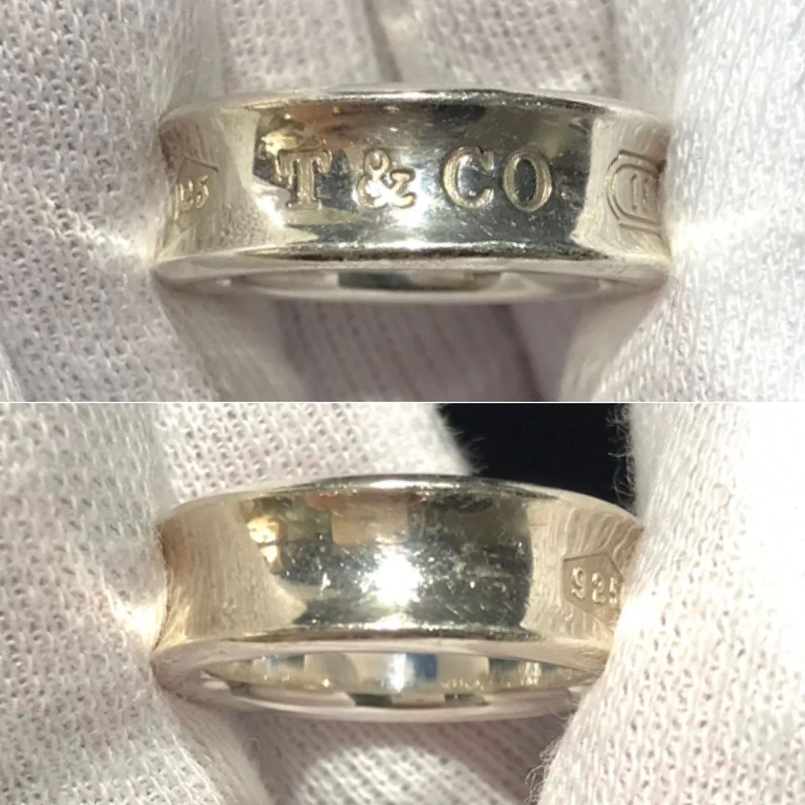 お洒落 TIFFANY&Co. Tiffany ティファニー ＜約11号＞【美品