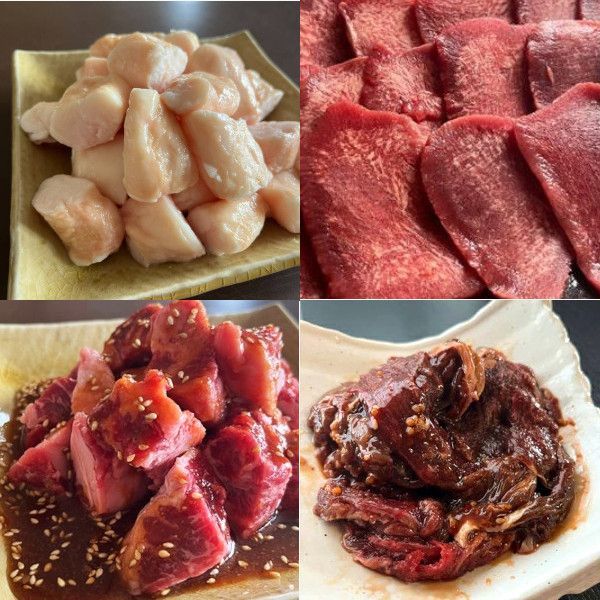 【これだけで大満足！】国産和牛他！豪華焼肉4種セット！700g（3～4人前）-0