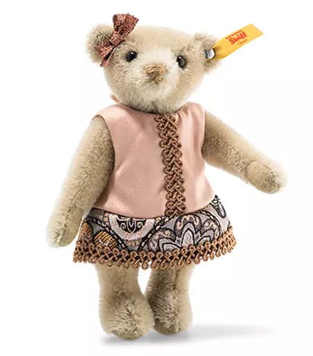 ぬいぐるみ　Vintage Memories Tess Teddy bear in giftbox-ヴィンテージメモリーシリーズ テス テディベア イン ギフトボックス- 16cm 中古】ぬいぐるみ Vintage Memories Tess Teddy bear in giftbox