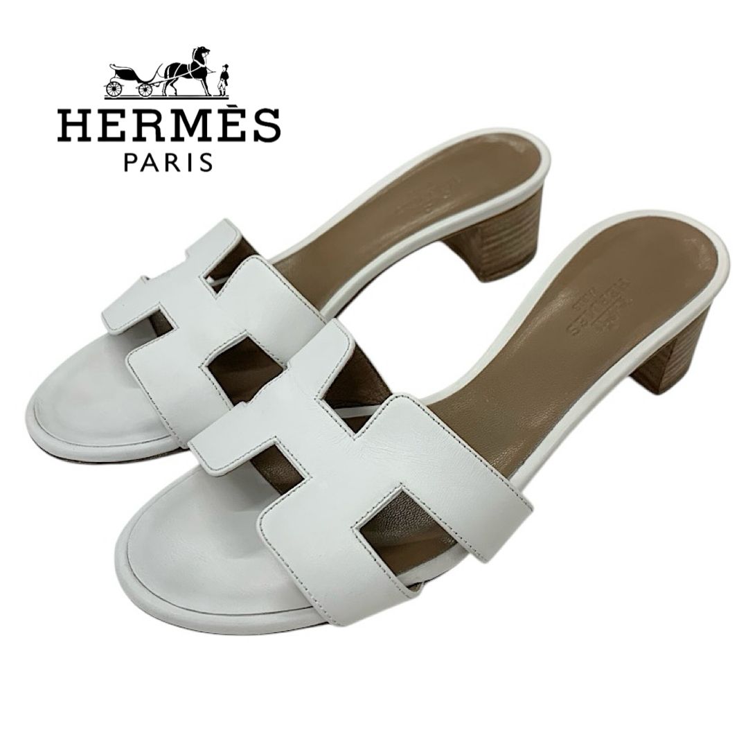 【Time】 エルメス HERMES オアジス サンダル 白 36.5 楽天市場】エルメス HERMES サンダル 《オアジス》白 サンダル