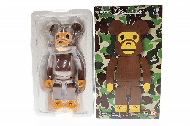 アベイシングエイプ A BATHING APE 超合金 BE@RBRICK BABY MILO(R ベアブリック world wide tour2 マイロ milo