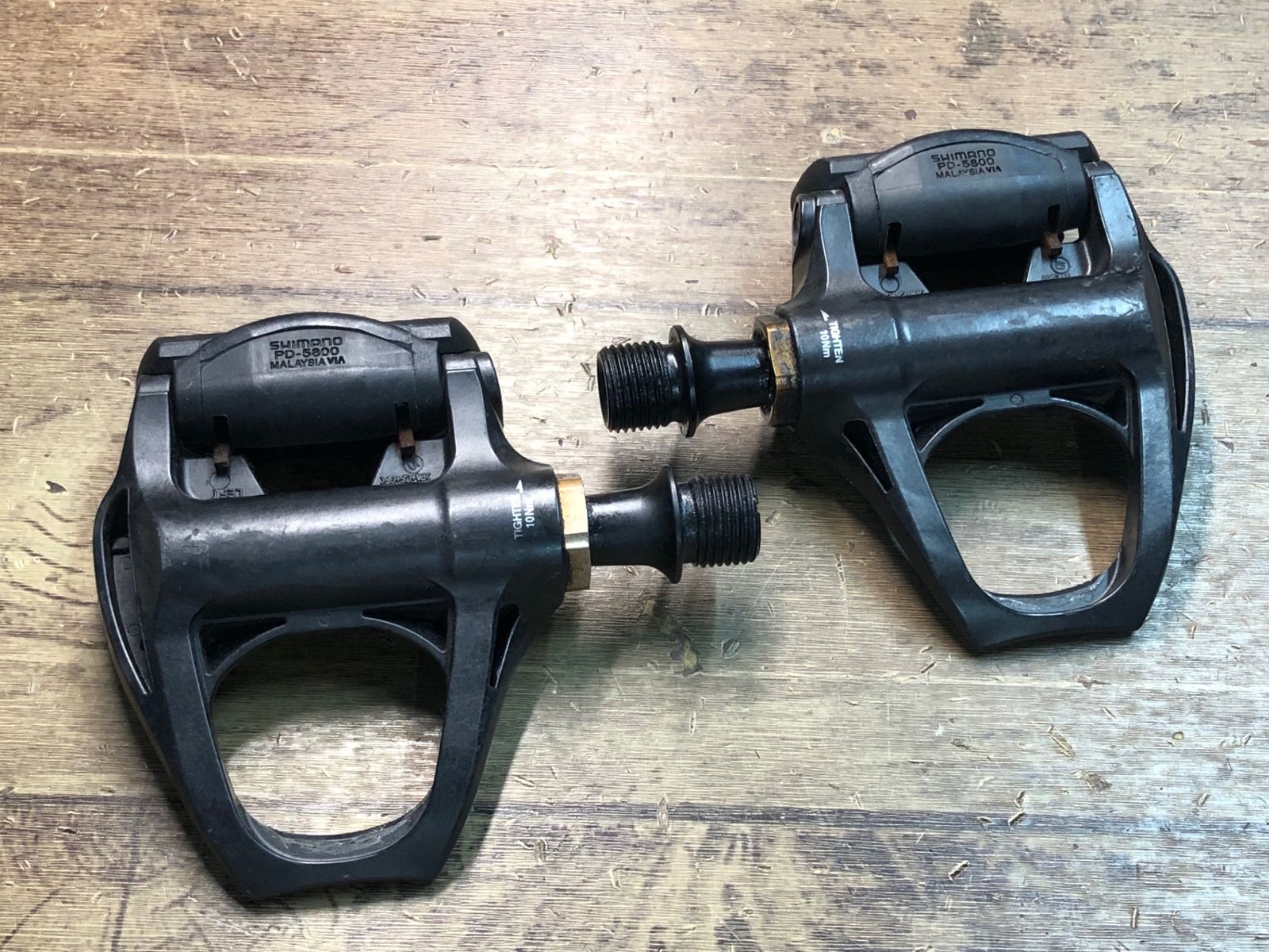 JH818 シマノ SHIMANO 105 PD-5800 ビンディングペダル SPD-SL