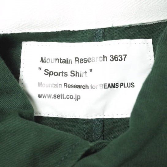 MOUNTAIN RESEARCH x BEAMS PLUS マウンテンリサーチ ビームス