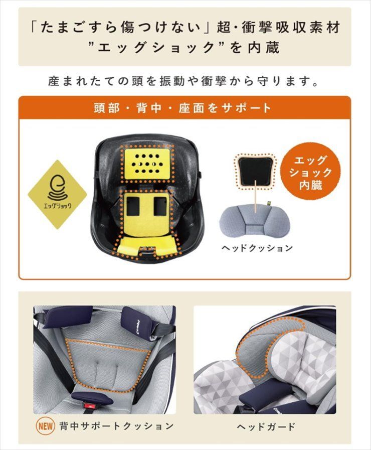 コンビ製チャイルドシート