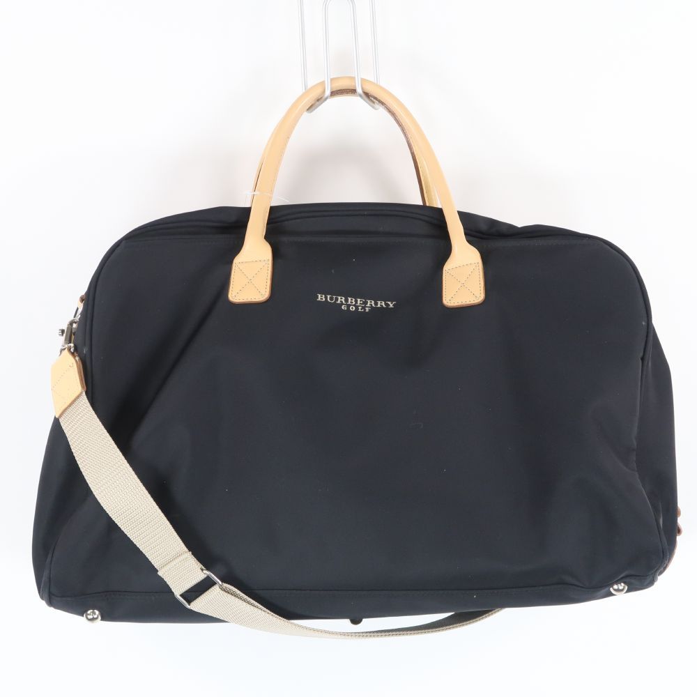 BURBERRY GOLF バーバリー ボストンバッグ ナイロン100％ 2WAY ショルダー ハンド ゴルフ AM6580
