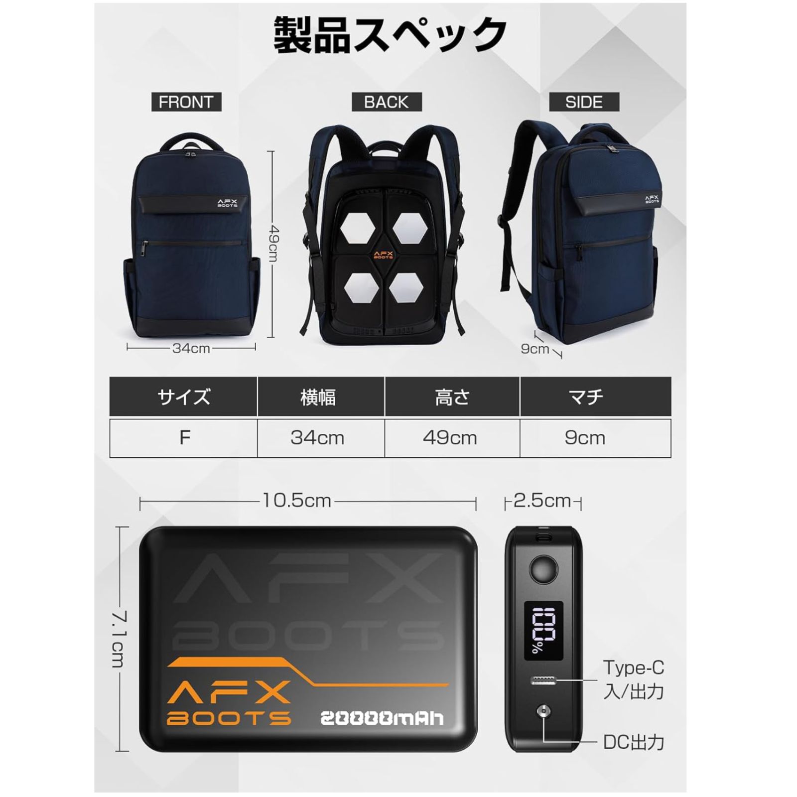 に挑戦中 ペルチェ式冷暖リュック