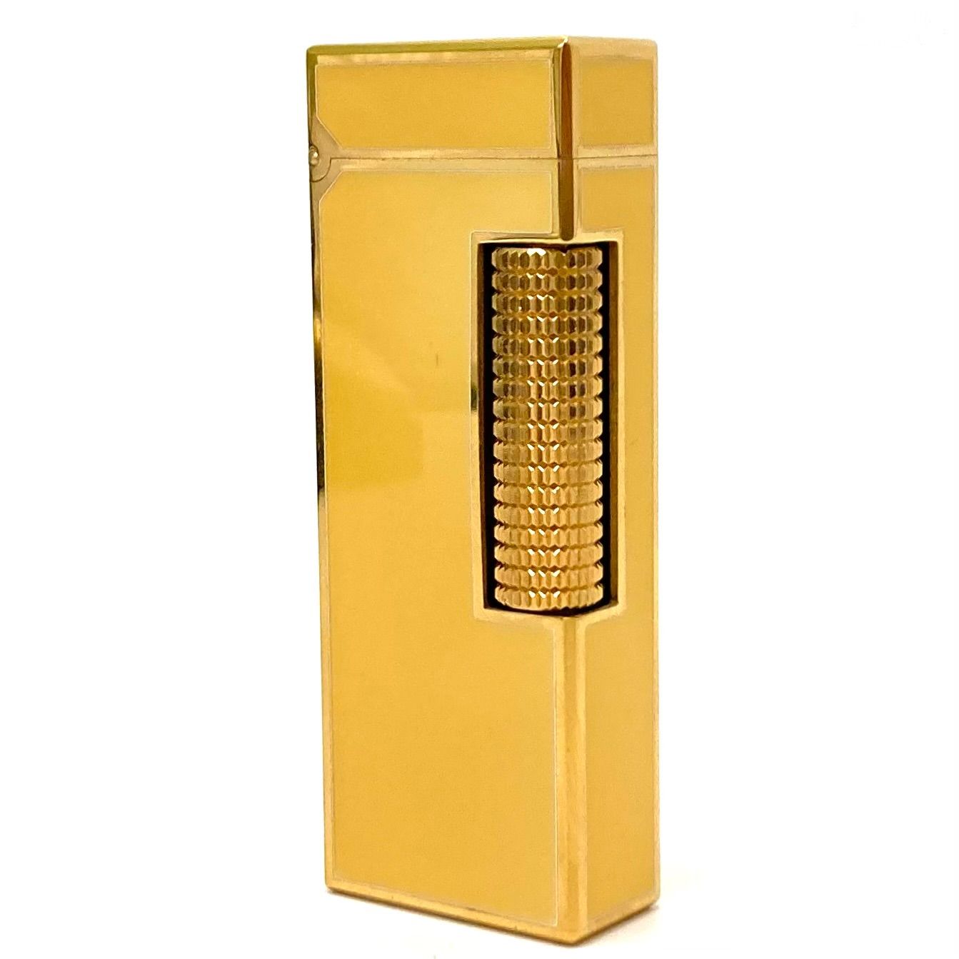 ◇dunhill◇ダンヒル ガスライター イエロー ゴールド ジャンク